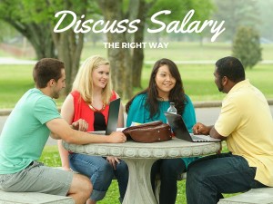 discussing salary at work