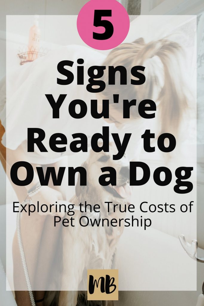 The Cost of Owning a Dog | Owning a dog has incredible benefits for your emotional health, but if you aren't careful, it can put a serious dent in your wallet. Explore the true costs of pet ownership before you buy your dog so you are prepared to provide your pooch with what it needs. #dogmama #petcare #dogowner #dogmom