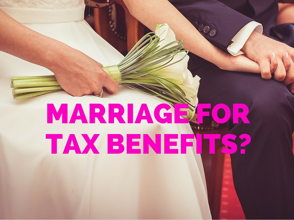 Thinking About Getting Married For Tax Benefits