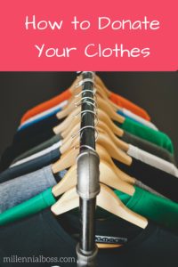 How to Get Rid of Your Clothes