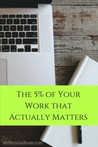 5% of Your Work Counts