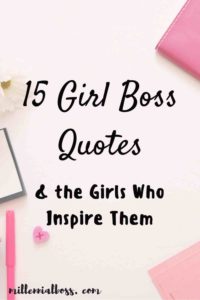 Love this list of girl bosses! These women are so inspirational! I need to get going on my goals. Thanks for sharing!