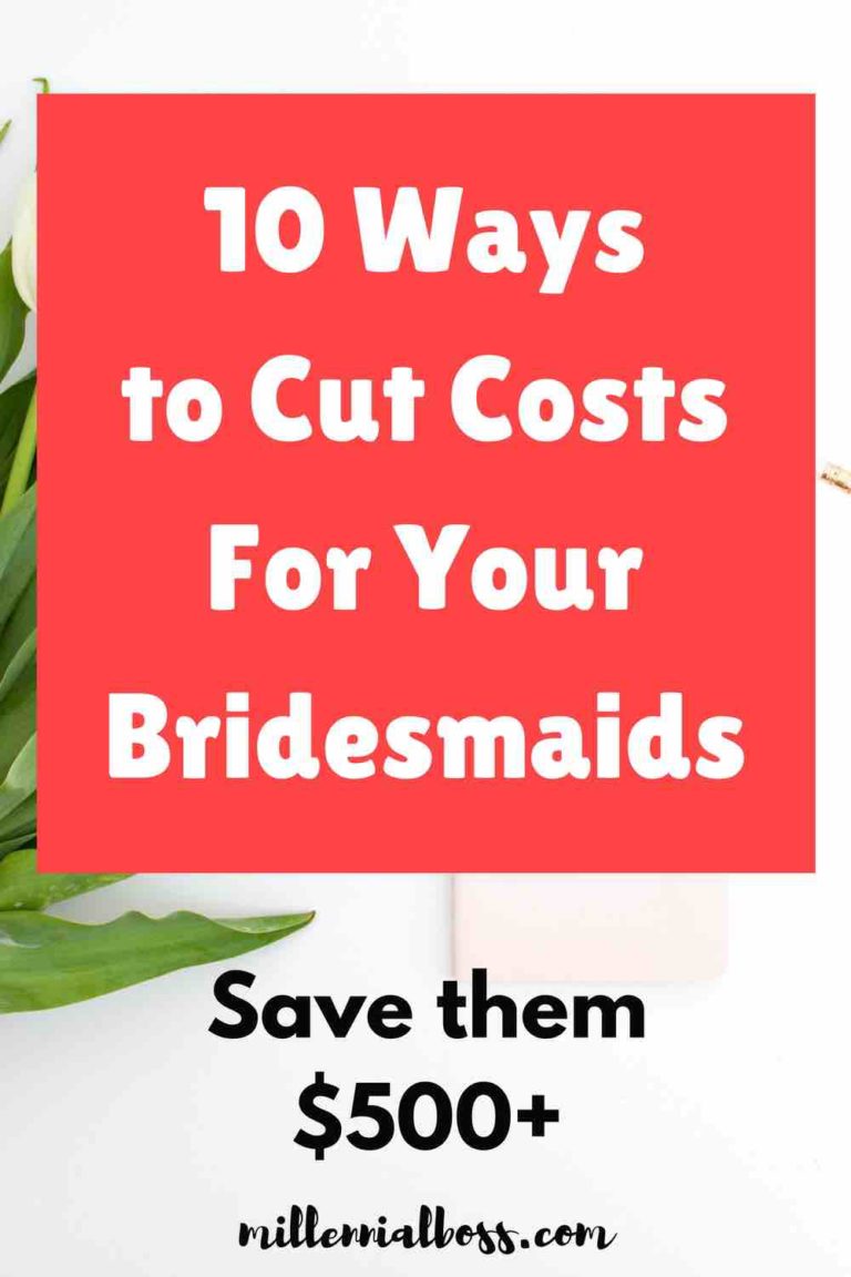 10 Ways to Minimize Costs for Guests, Bridesmaids and Wedding Party