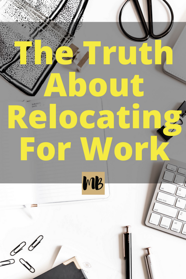Things to Consider When Relocating For A Job