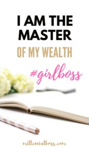 money affirmation for girl bosses