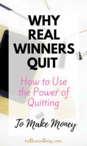 winners never quit | how to make money by quitting | Should i quit my job and become a teacher?