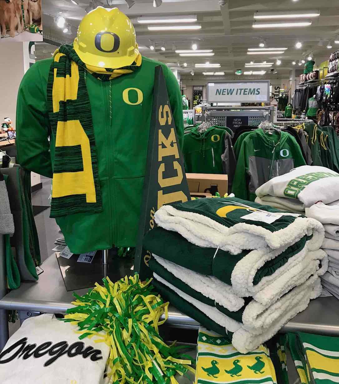 Oregon ducks hot sale shopping