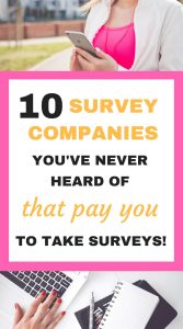Legit survey companies that pay gift cards are hard to find! LOVE this list!