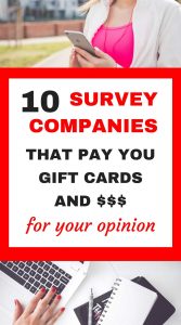 I have two minutes to take a few surveys for money! Great idea!
