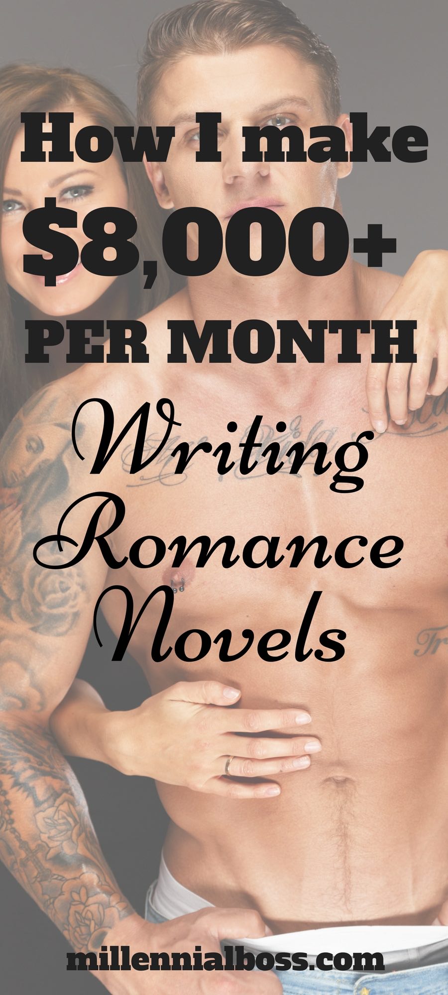 How to Make $8,000 A Month Writing Romance Novels (Self-Publishing)