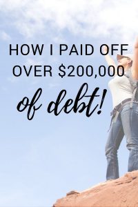 I don't envy this person! $200,000 is crazy money. Thanks for the tip to pay off my debt.