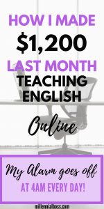 Have you considered teaching English online? I make money teaching kids how to speak English.