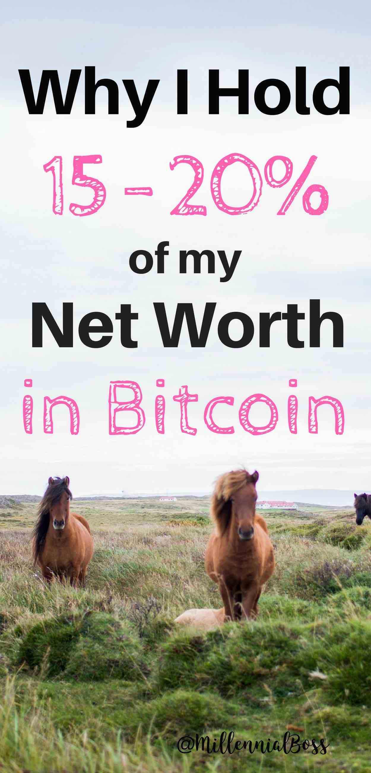 Why I Invest Almost 20% of My Net Worth in Cryptocurrency