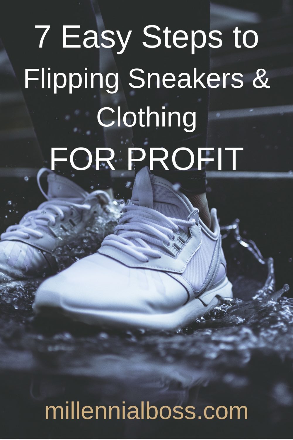 Flipping sneakers on sale