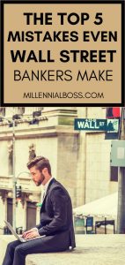 MISTAKES Wall Street BANKERS | INVESTMENT BANKING