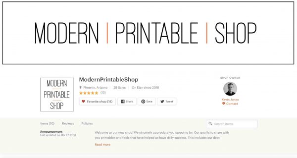14 Awesome Etsy Printable Shops from our Etsy Mastermind