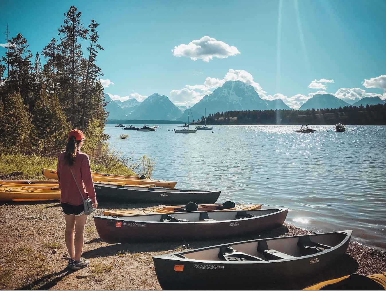 Jackson lake grand teton marina