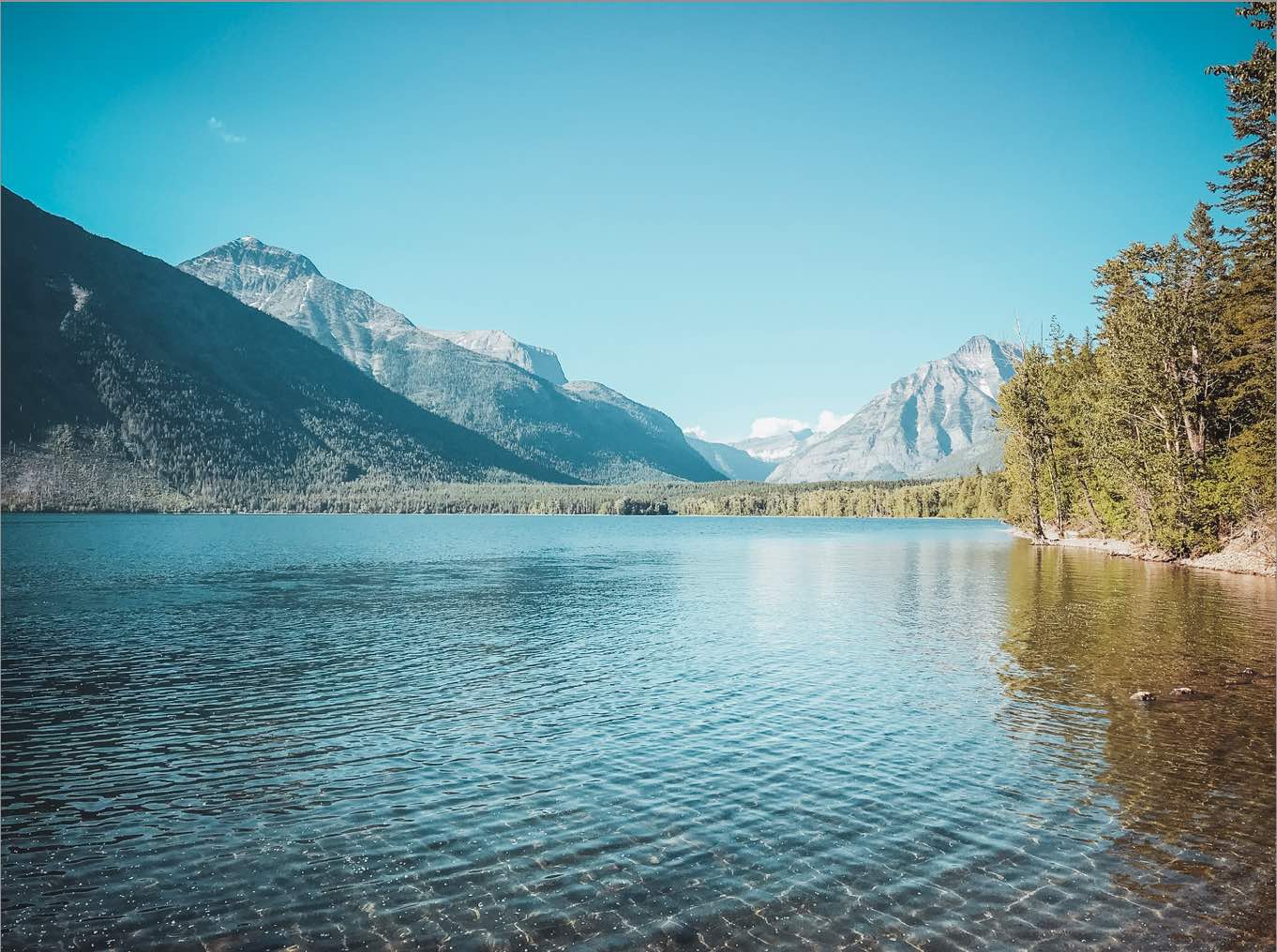 Glacier National Park Lakes