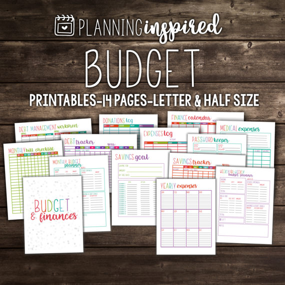 printable-budget-planner-planning-inspired-rainbow - Millennial Boss