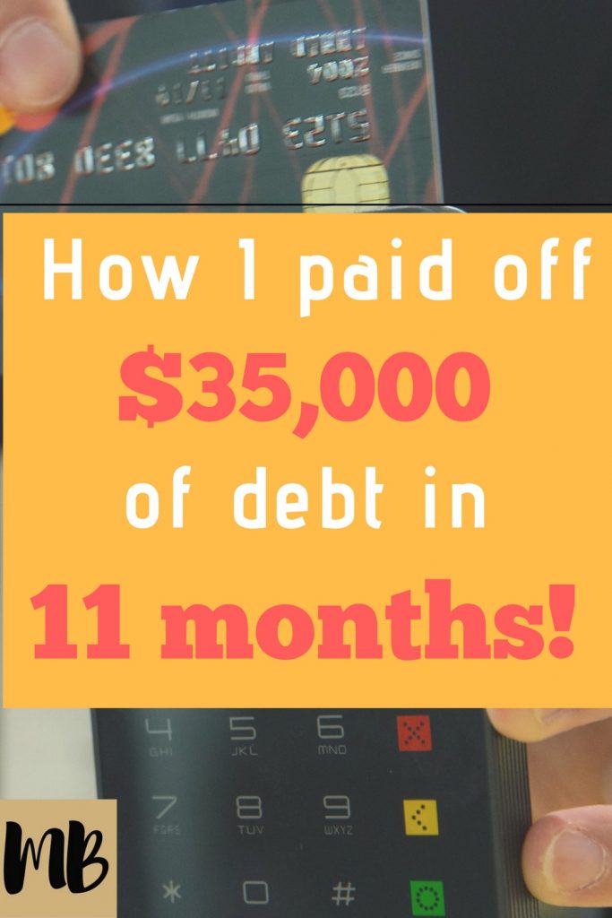 This couple paid off $35,000 in just 11 months! Find out how they did it.