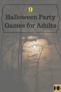 Halloween Party Games for Adults that are free or cheap