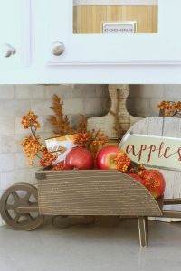 fall kitchen fruit basket fall Kitchen decor
