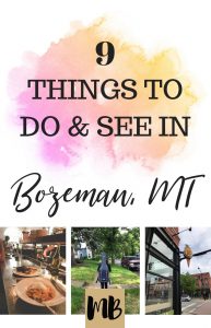 Things to do in Bozeman, MT | Bozeman Trip Report | Bozeman Music Festivals | Bozeman Places to Eat