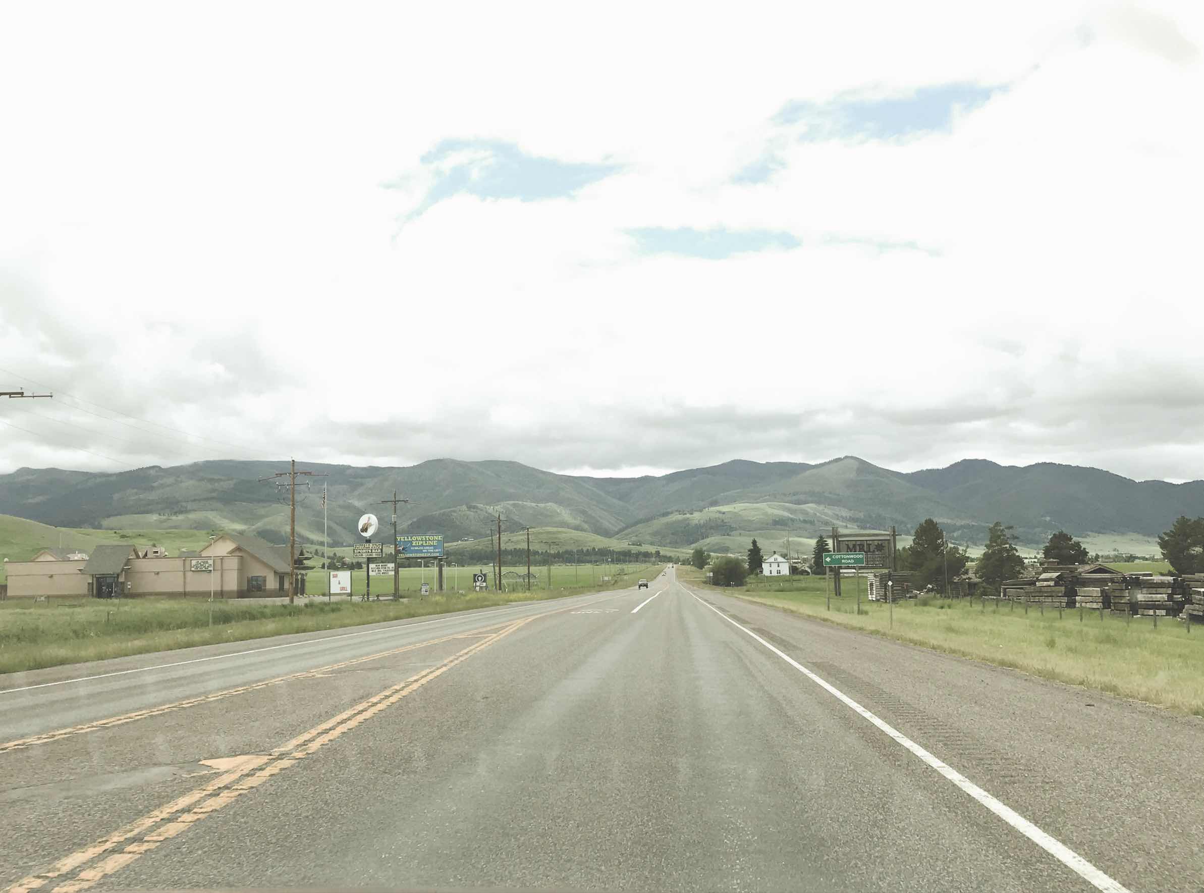 Bozeman to Yellowstone Drive