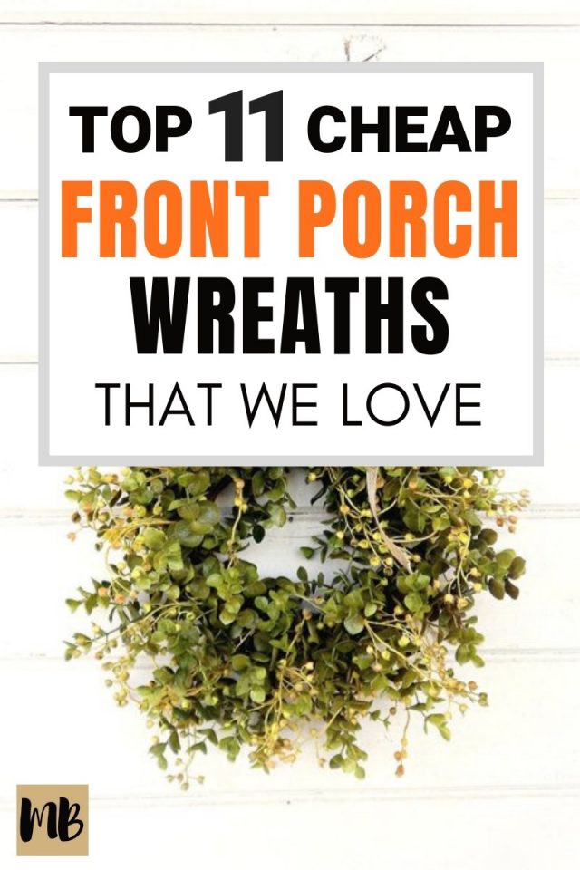 11 Cute Cheap Fall Wreaths For Your Front Door   Front Porch Wreaths 640x960 