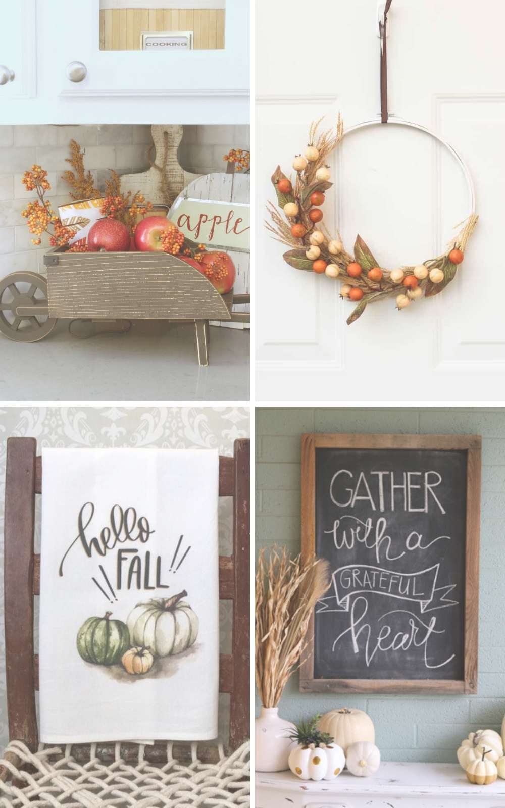 Top 8 Fall Kitchen Decor Ideas We Love #kitchen #falldecor #fall #home #homedecor