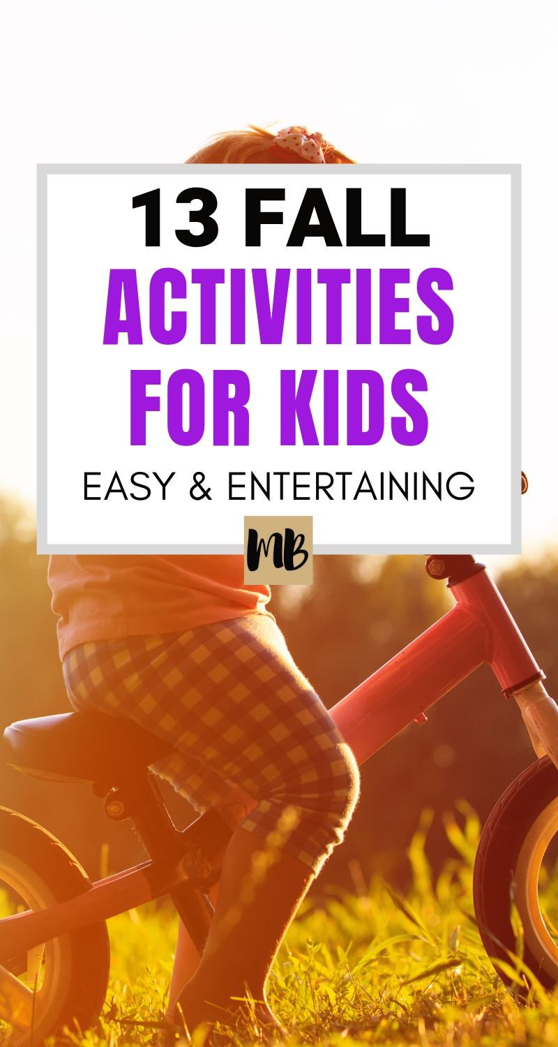 Easy to clean up fall activities for kids (toddlers, preschoolers, and school age)