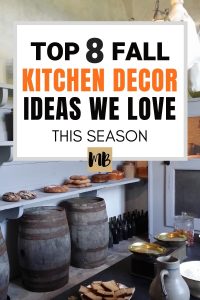 Fall Kitchen Decor Ideas We're Obsessed with this Season | #Falldecor #fallkitchen #fallhome #homedecor #kitchenideas #kitchendecor