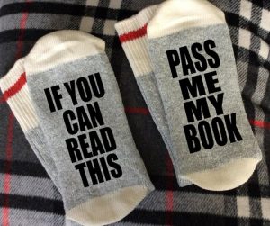 5 - Pass Me My Book Socks