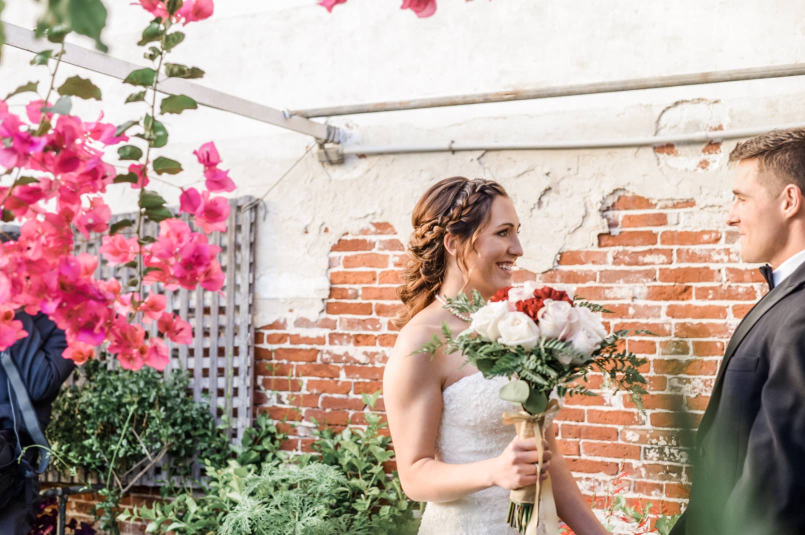 braided wedding hairstyle