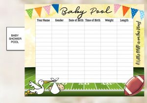 summer baby shower baby pool