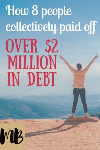 How 8 people collectively paid off over $2 million in debt