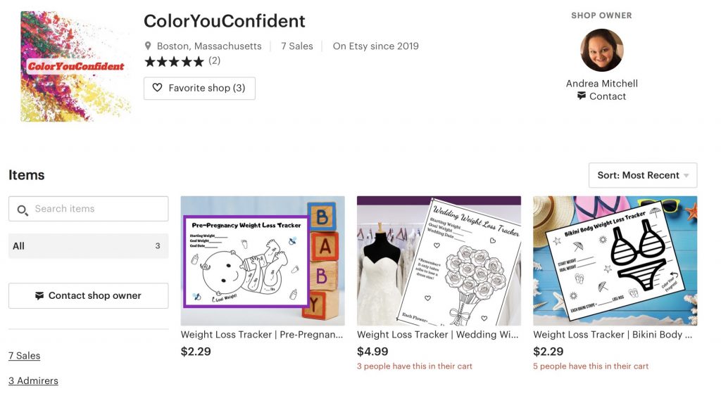 Etsy Printables Course Student Reviews