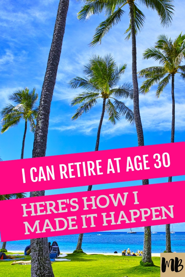 I'll be 30 in less than a year and I plan on retiring early from my job. Here's is how I planned my path to financial independence.