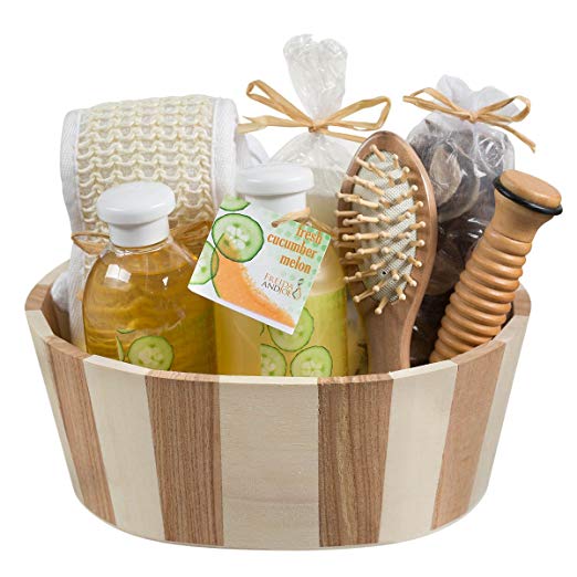 Raffle basket ideas spa