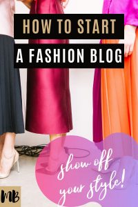 how to start a successful profitable fashion blog and become an instagram influencer and make money