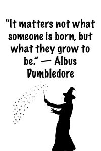 Albus Dumbledore Harry Potter quotes
