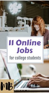 11 Online Jobs for College Students