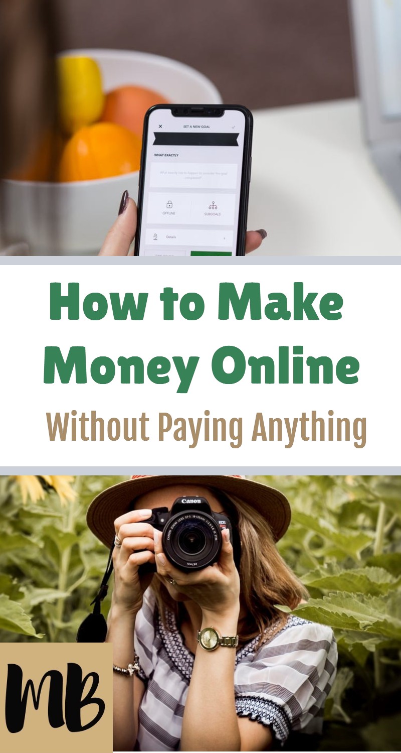 How to Make Money Online Without Paying Anything