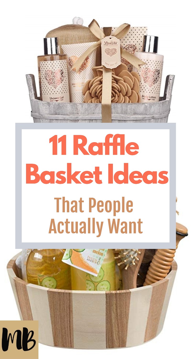 11 Raffle Basket Ideas That People Actually Want   Mb Raffle Basket Pinterest 