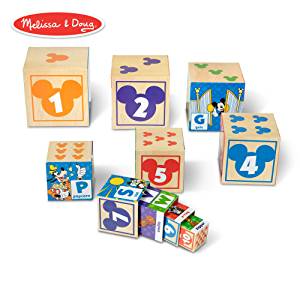 the cutest disney baby gift ideas for him or her boy or girl mickey mouse ears stacking blocks