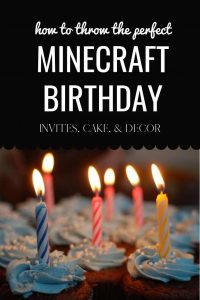 The best Minecraft birthday party ideas your kid will love!