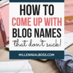 Blog names that don't suck