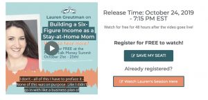 stay at home mom six figure income