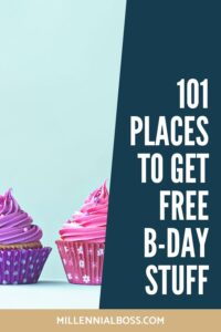 Here is a list of all the places where you can get free things on your birthday #birthday #free