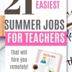 SUMMER JOBS FOR TEACHERS